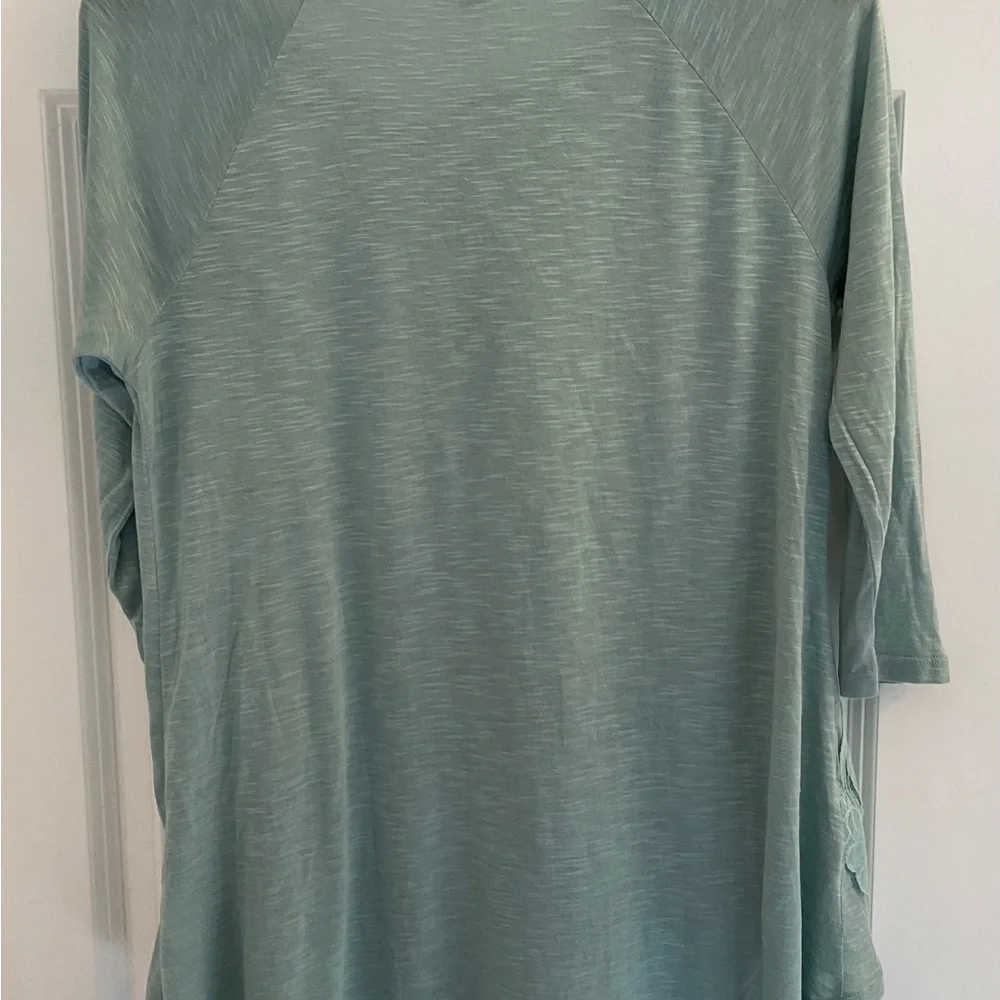 Bandolino Hadley Tunic Top - NWT - Size Small - Antibes Green - Picture 10 of 10